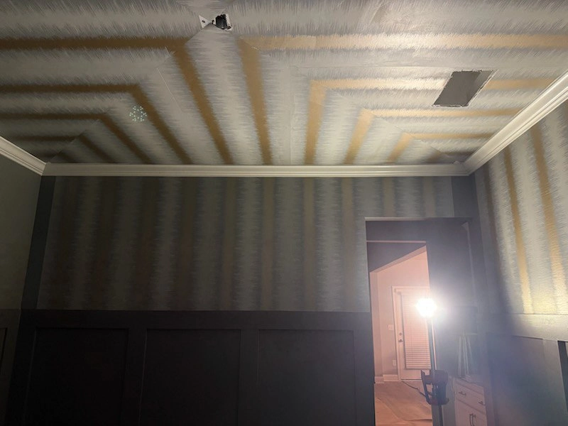 Commercial wallpaper installation for Atlanta offices