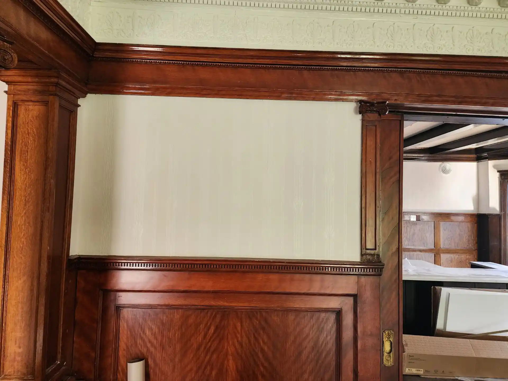 Historic home wallpaper restoration in Atlanta GA
