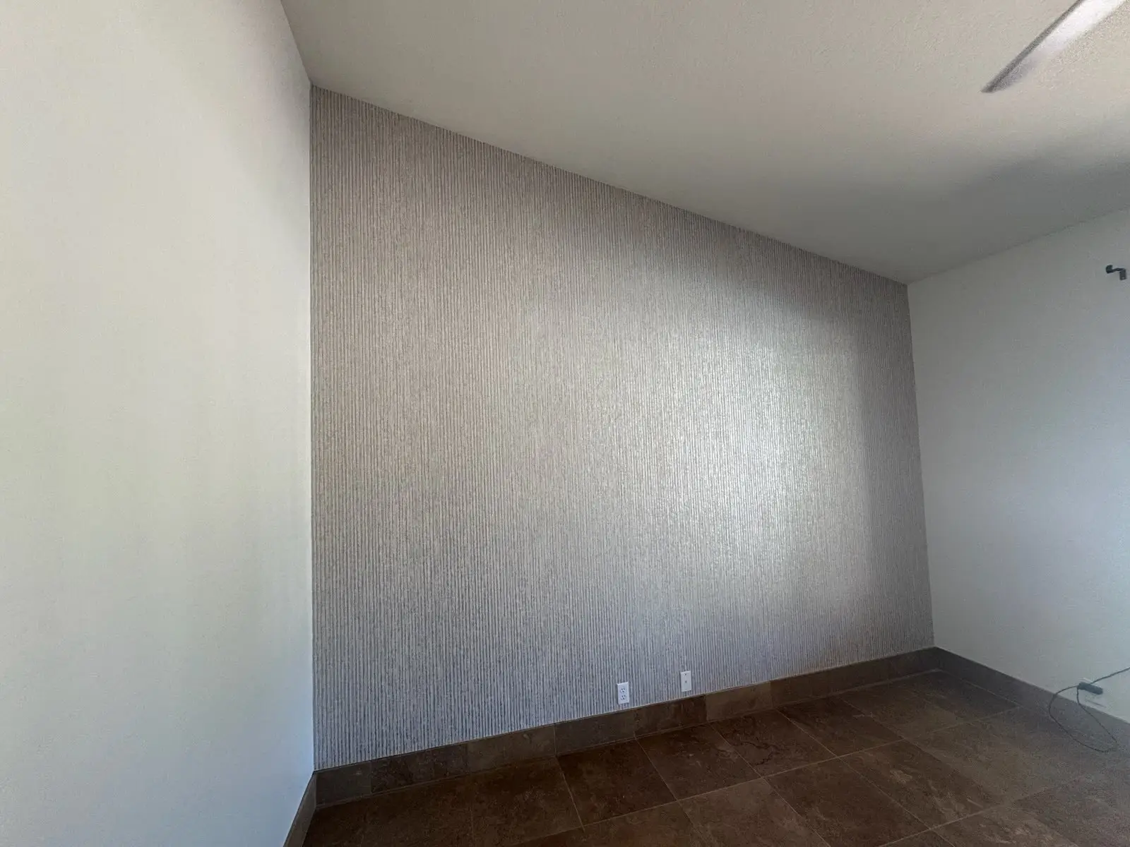 Historic plaster wall preparation for wallpaper in Atlanta