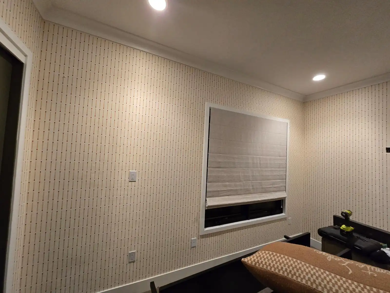 Wallpaper design in Roswell home